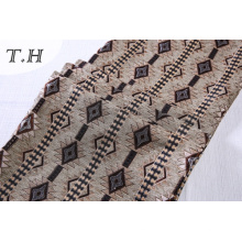 Home Textile Fabric Chenille Jacquard Fabric Design for Sofa and Furniture